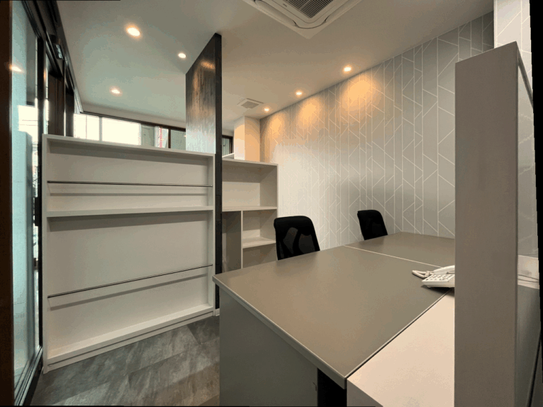 おとなモノトーンでまとめた事務所改装工事☆